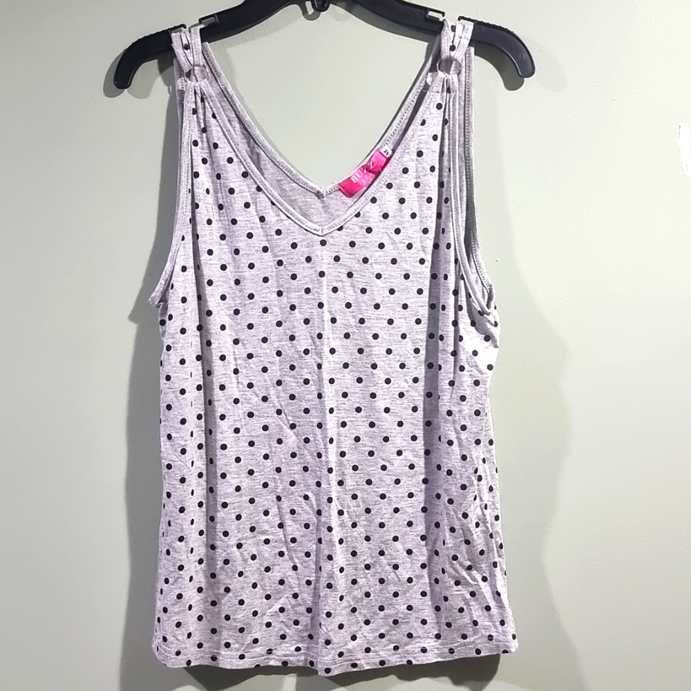 Polkadot Muscle Tee